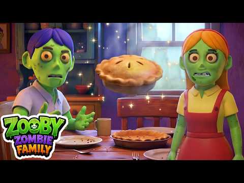 🧟Zombie Family Says - Where's My Pie?🥧| Halloween Songs For Kids by @ZoobyZombieFamily