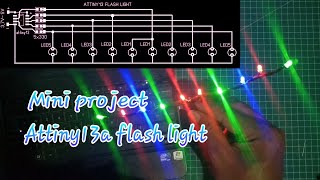 attiny13 - project kreatif elektronik attiny13a flash light