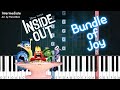 [Intermediate] Bundle of Joy - Inside Out | Piano Tutorial