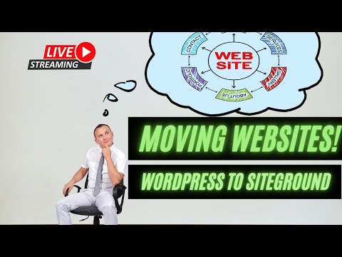 Migrate Wordpress Site To New Host | Migrating Wordpress To SiteGround - Live @digitaldirtroadtrading