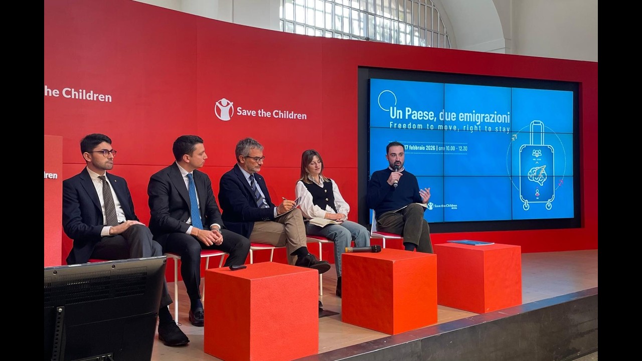 Un Paese, due emigrazioni – Freedom to move, right to stay | Evento Svimez & Save the Children