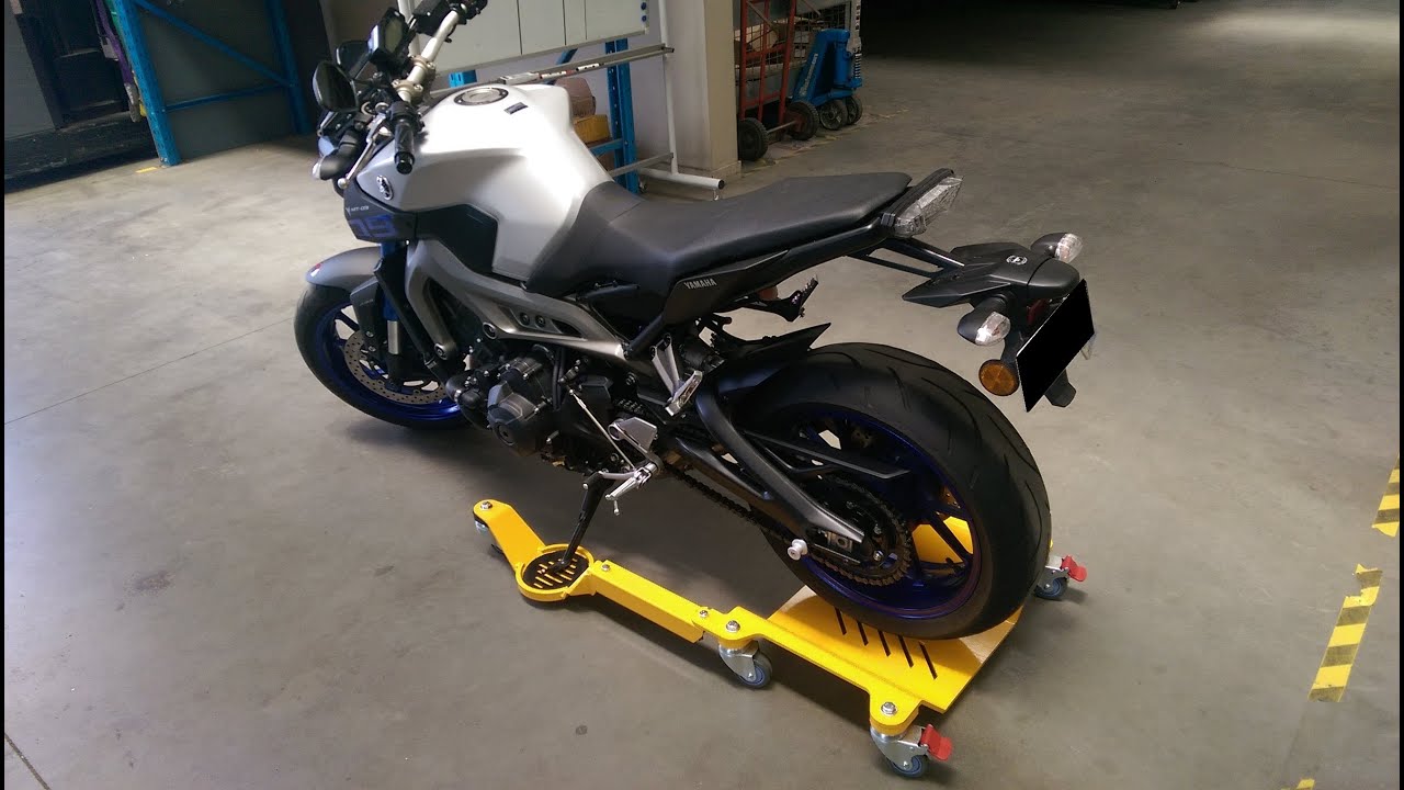 motorbike parking stand