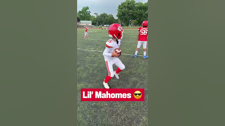 Lil Mahomes 🥹🏈
