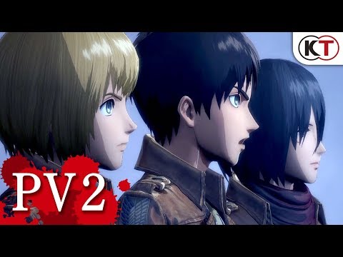 PV2 ゲーム『進撃の巨人２』PS4/PS Vita/Switch/Steam