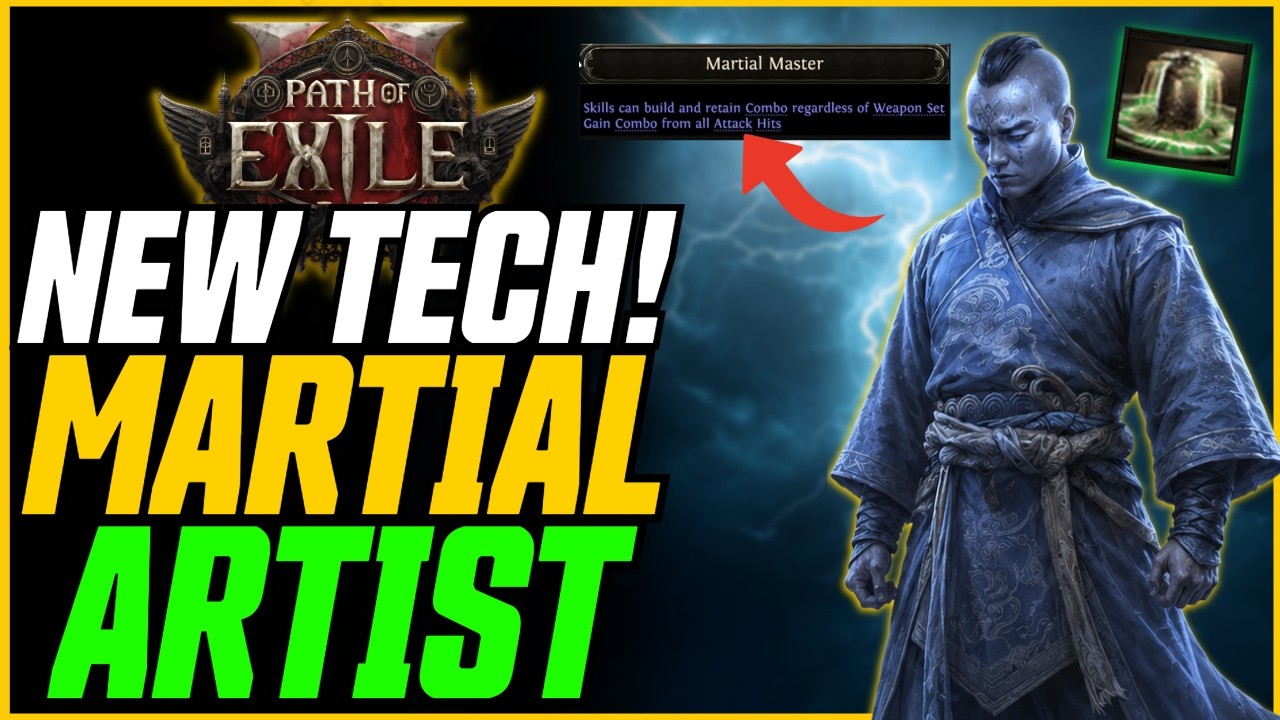 The Craziest Martial Artist League Starter (New Tech for 2X damage)! // Path of Exile 2 Theorycraft