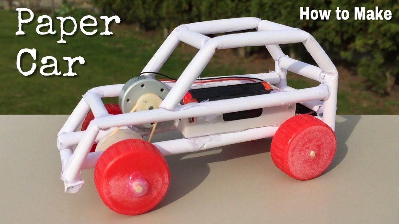 How To Build A Car With Paper Relationclock27
