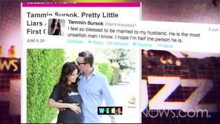 Pretty Little Liar's Tammin Sursok Is Pregnant! - The Buzz