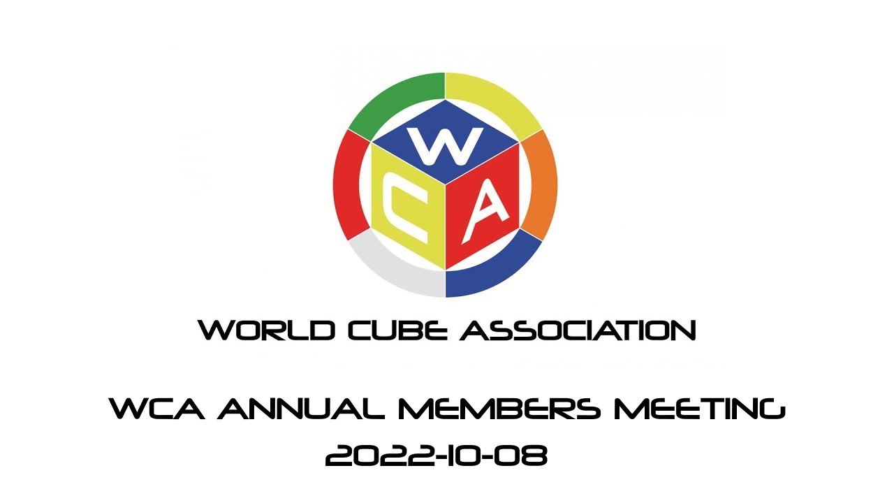 We are excited to announce that - World Cube Association