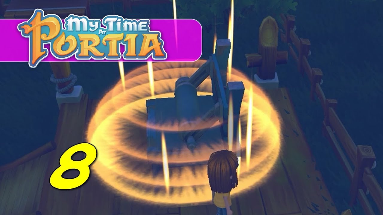 My Time at Portia - Let's Play Ep 8 - GRINDER - YouTube