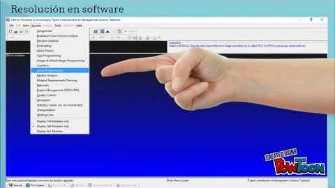 P16-cap8 Programación lineal con 3 o más variables