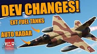 War Thunder DEV - MIRAGE F1 AUTO modes in radar, J11A with MAWS & MORE CHANGES to the DEV!