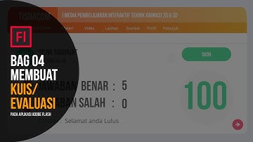 Tutorial Membuat Kuis/Latihan Sederhana pada Adobe Flash CS 6 AS 2.0 | Desain Media Interaktif