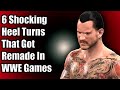 6 Shocking Heel Turns That Got Remade In WWE Games