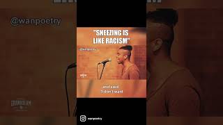 Full vid on YouTube. Search for S.C. Says - “Sneezing Is Like Racism” @WANPOETRY (TGS 2018) 🥰