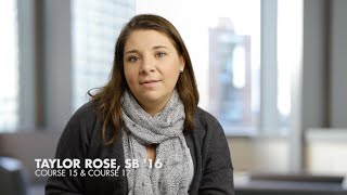 MIT Sloan Undergraduate Education: Taylor Rose Student Profile