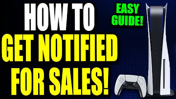 How To INSTANTLY Get Notified When A Game Goes On Sale In PlayStation Store! PS5 PS Store Trick!