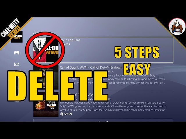 How to Delete Add Ons on PS4 (Remove DLCs but Keep Your Game Data)