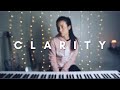 Zedd ft foxes  clarity  the epic ballad piano version with extra chords by keudae