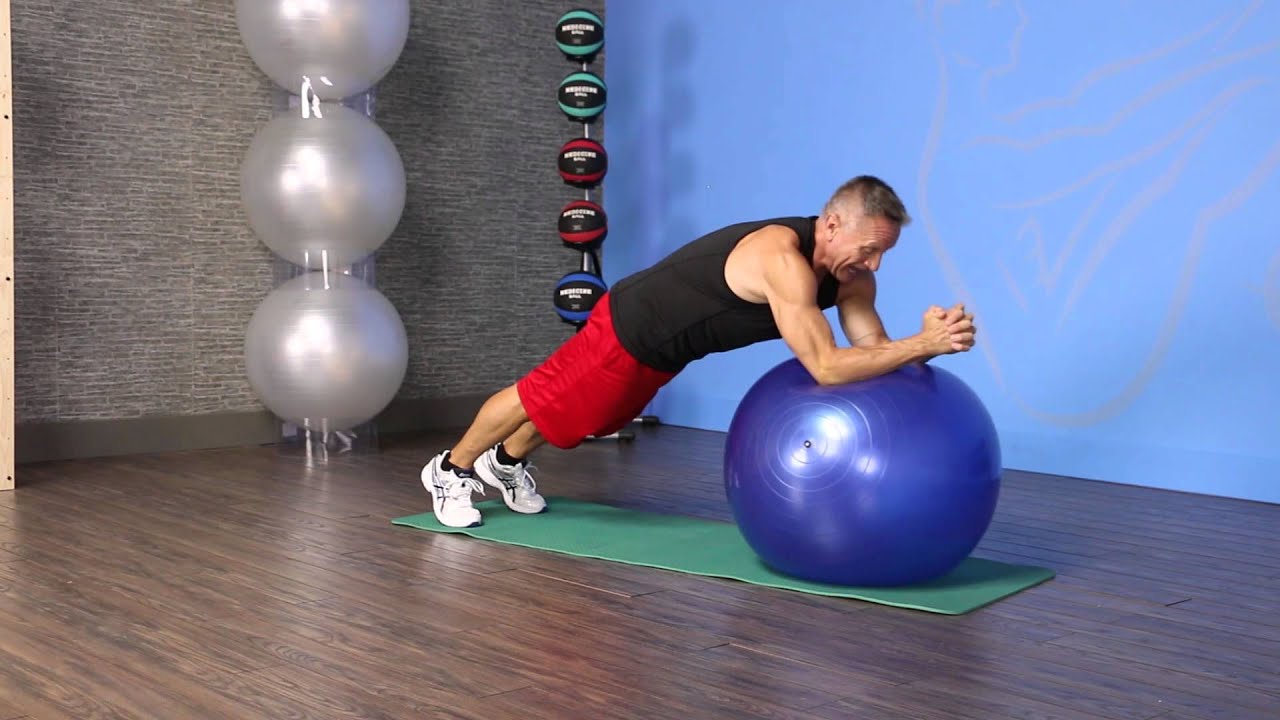 Swiss Ball Lat Pull YouTube