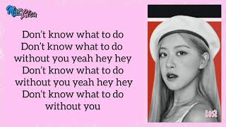 BLACKPINK - Don't Know What To Do (Japanese Version) | Easy Lyrics