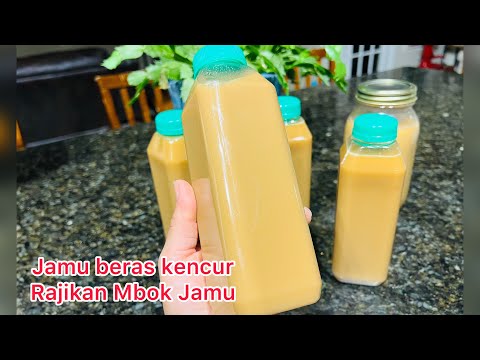 Bahan Dan Cara Membuat Jamu Beras Kencur
