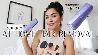 My *Updated* At home laser hair removal routine ft. ULIKE