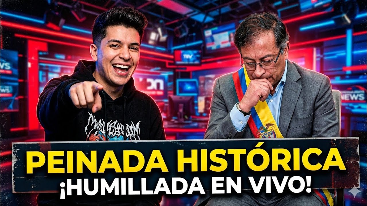PETRO HUMILLADO: Un Streamer sin ESTUDIOS educa al PRESIDENTE IGNORANTE ...