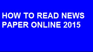 How To Read News Paper Online screenshot 5