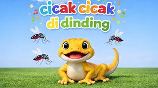 🎵 Cicak Cicak di Dinding 🦎 | Lagu Anak Populer | Lagu Anak Balita &amp; PAUD | Nursery Rhymes Indonesia
