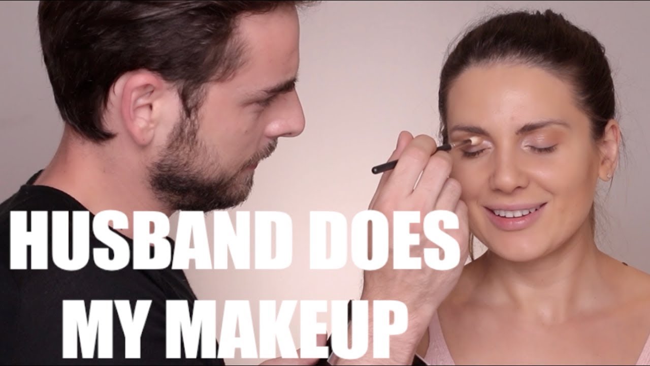 Husband Does my Makeup | Ali Andreea