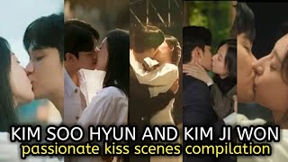 Kim Soo hyun and Kim ji won kissing scene compilation | Queen of tears uncut & extended kiss version