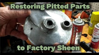 видео: S-90 Эпизод 4. Восстановление изношенных алюминиевых деталей до заводского слегка полированного вида картинка: S-90 Эпизод 4. Восстановление изношенных алюминиевых деталей до заводского слегка полированного вида