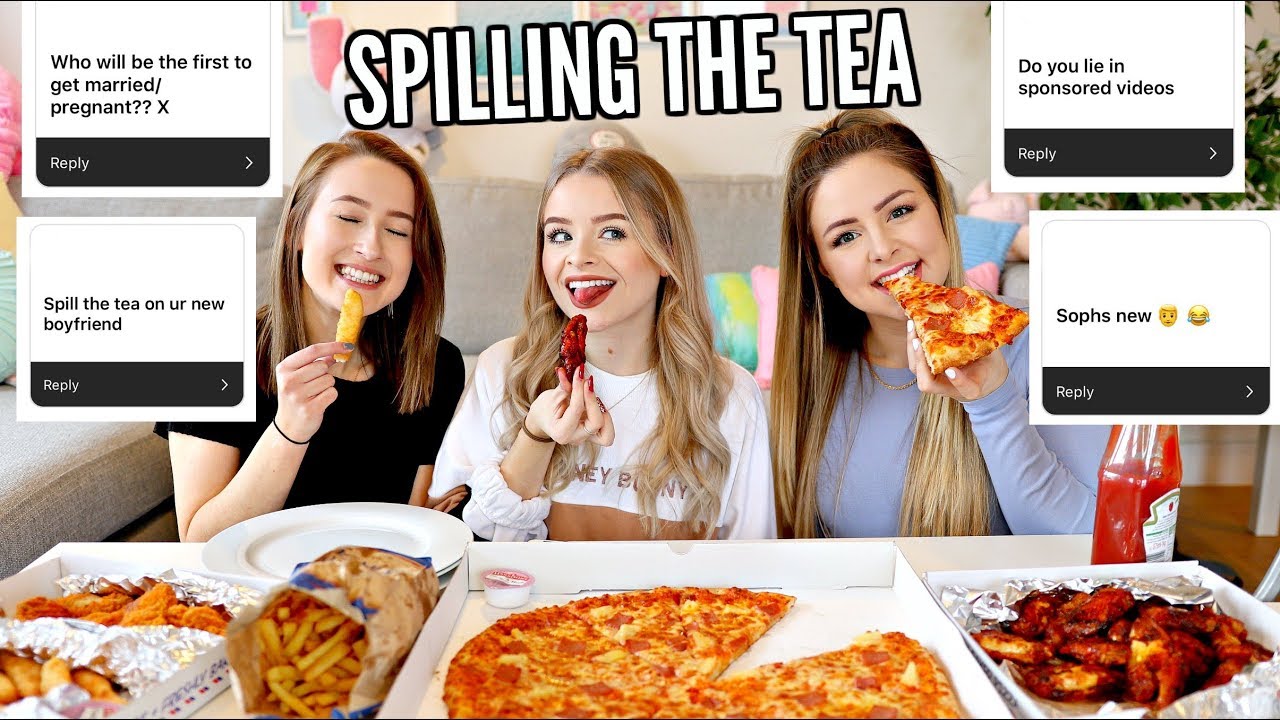 PREGNANCY? PLASTIC SURGERY? RELATIONSHIPS? BRAND DEALS? MUKBANG Q+A!! ft Sophie Louise & Jazzybum