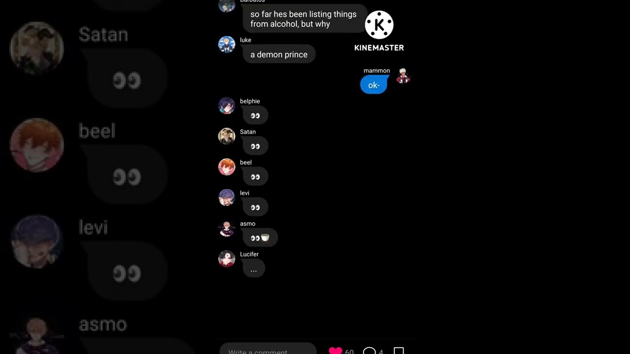 Mammon and luke as Janet and Riley |obey me|