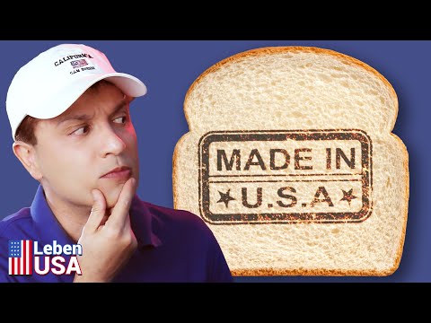 Video: Wie viel kostet ein Brot in USA?