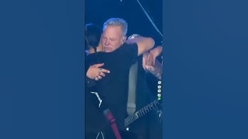 I cried seeing this, I love you papa Hetfield 😭 #jameshetfield #metallica #monkband #rockstar