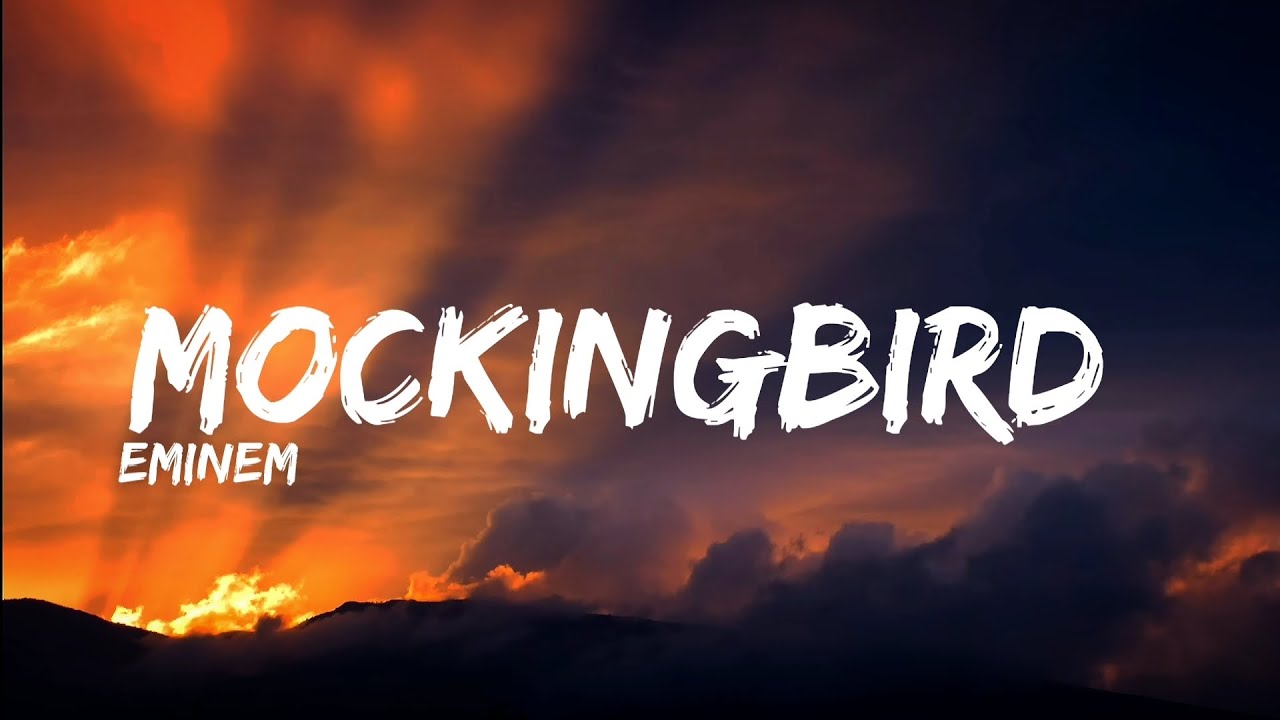 Eminem-mockingbird (Sped Up + Lyrics+Clean) 