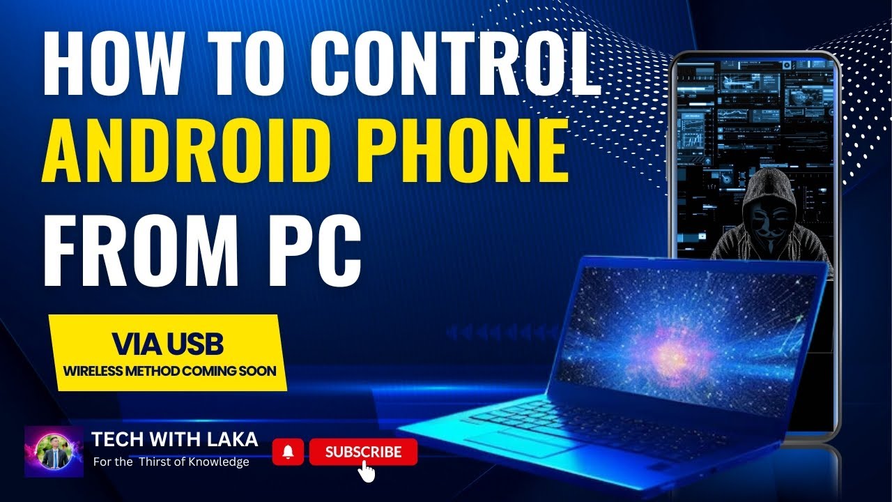 Master Your Android: Control Your Phone from PC via USB - YouTube