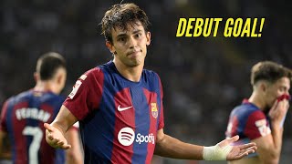 Joao Felix First Goal For Barcelona Vs Real Betis