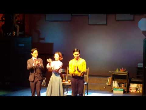 170305 뮤지컬 어쩌면 해피엔딩 낮공 커튼콜_전미도, 정욱진, 고훈정
