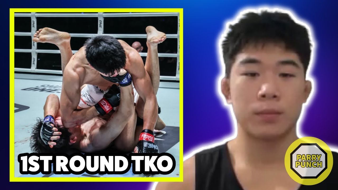Adrian Lee Recaps 1st Round TKO Over Shozo Isojima at One Fight Night 40