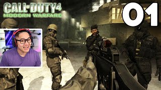 My First Ever COD Campaign - Part 1 - Call of Duty 4: Modern Warfare Campaign