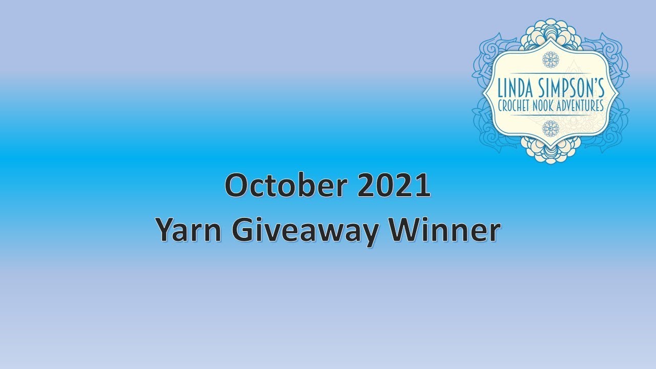 October 2021 - Yarn Giveaway Winner