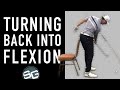 Full swing tutorial turning back into flexion