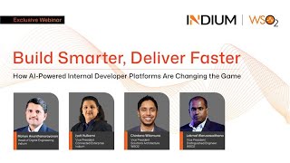 Joint Webinar: Build smart AI-powered Cloud-native apps with Indium & WSO2