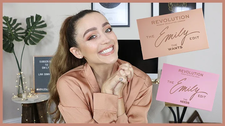 THE EMILY EDIT PALETTES | Look + Swatches - MAKEUP...