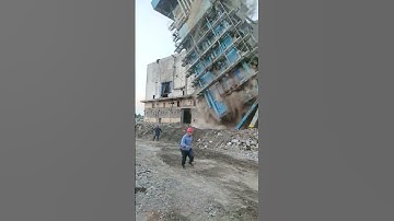 Demolition Process: Dismantling a Metal Structure