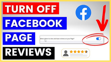 How To Turn Off Reviews On A Facebook page? [in 2025]