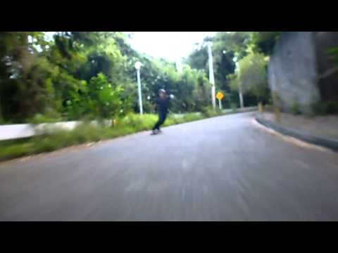 Most Mountain biketal longboard crash ever. Wear your helmet people!
