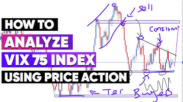 How to analyze V 75 using price action